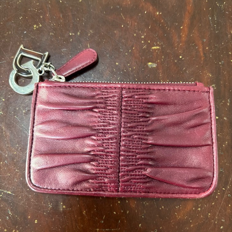 Dior 皮革 零錢包-0