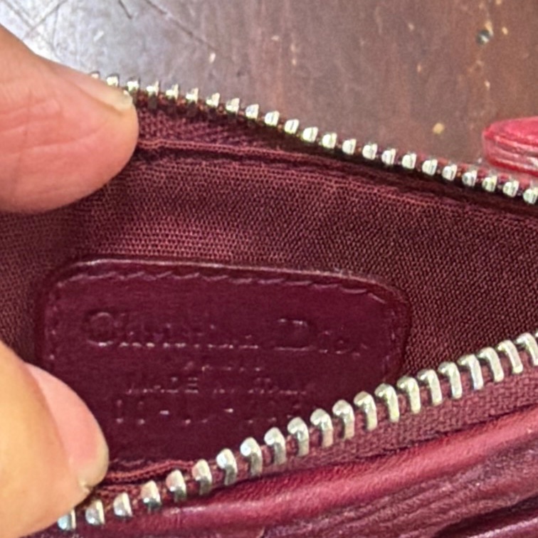 Dior 皮革 零錢包-2