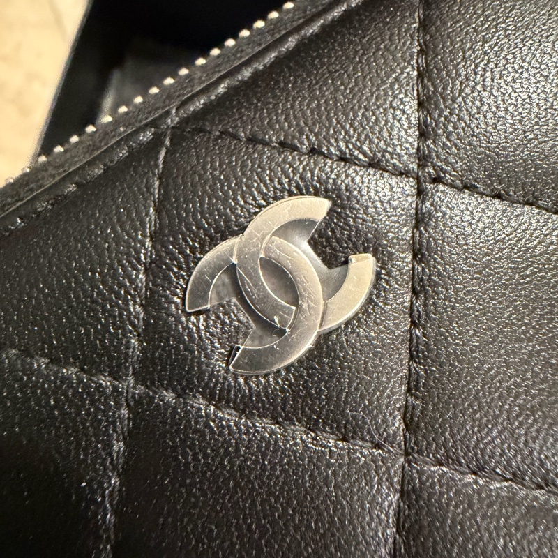 CHANEL 黑銀長夾 🖤錢錢躺得舒服才會越來越多錢-2