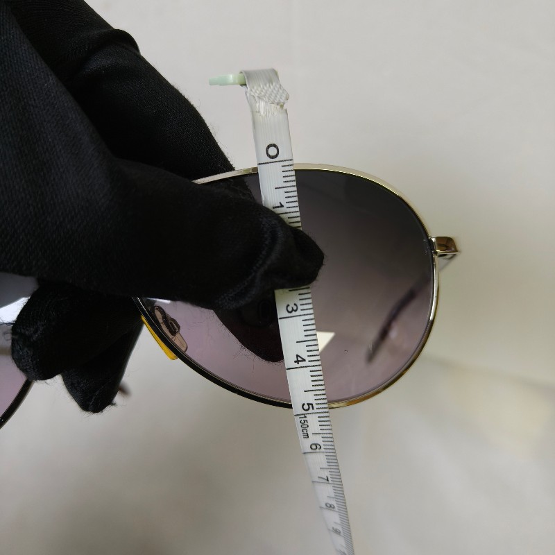 🫅女神購物節狂降（原$5800）‼️只到3/15⏰【8成新】㊣✨ FENDI ✨芬迪  SL7295 金屬框 紫色 漸層 雷朋 飛行 太陽眼鏡 墨鏡/保證正品🌳二手樹屋🌳-23