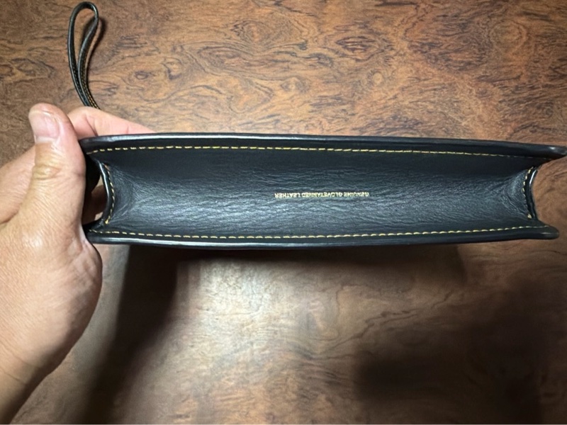 Coach 黑色 手拿包 化妝包-3