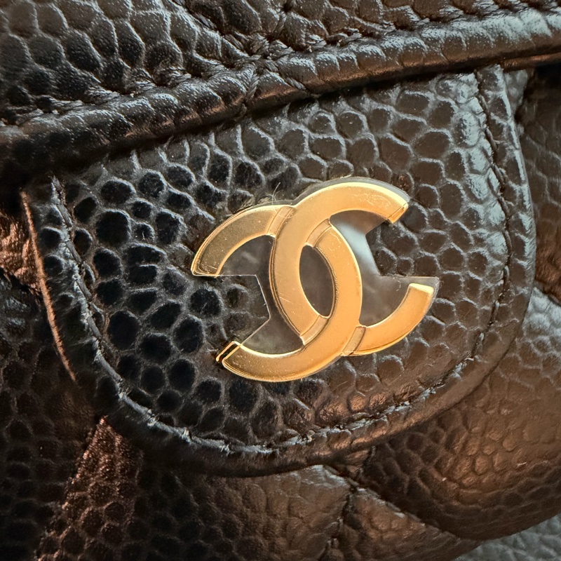 CHANEL  三折短夾 購證 盒子🖤-2