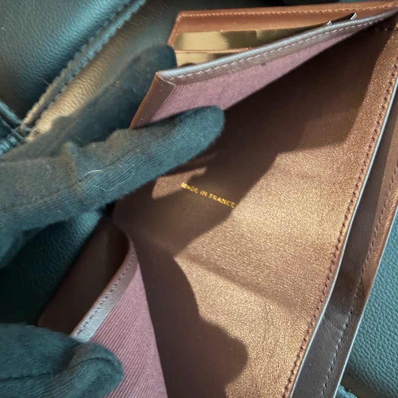 CHANEL  三折短夾 購證 盒子🖤-11