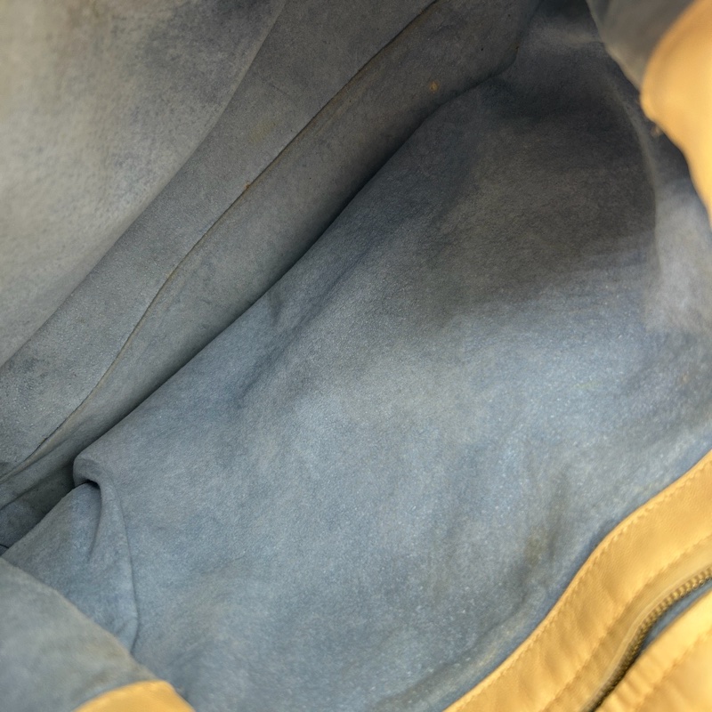 「JL精品代購」bottega veneta BV 奶茶色羊皮編織翻蓋腋下托特包-13