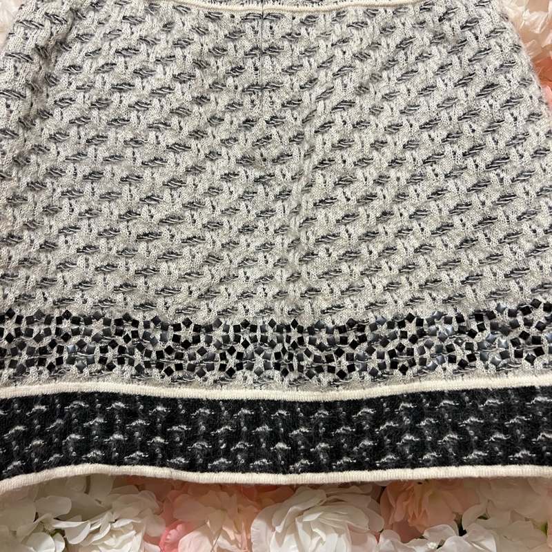 Chanel羊絨短裙34碼-2