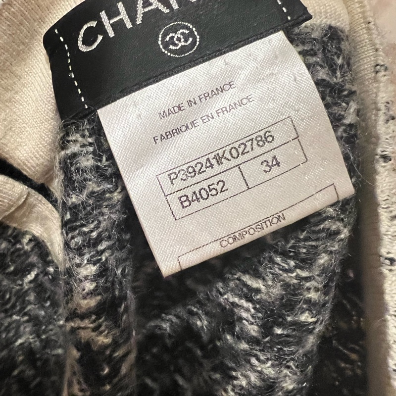 Chanel羊絨短裙34碼-3