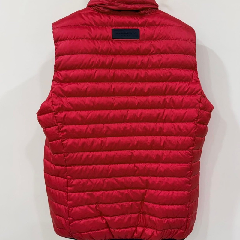 BURBERRY GOLF 紅色 二穿羽絨背心（帽和袖可收）-3