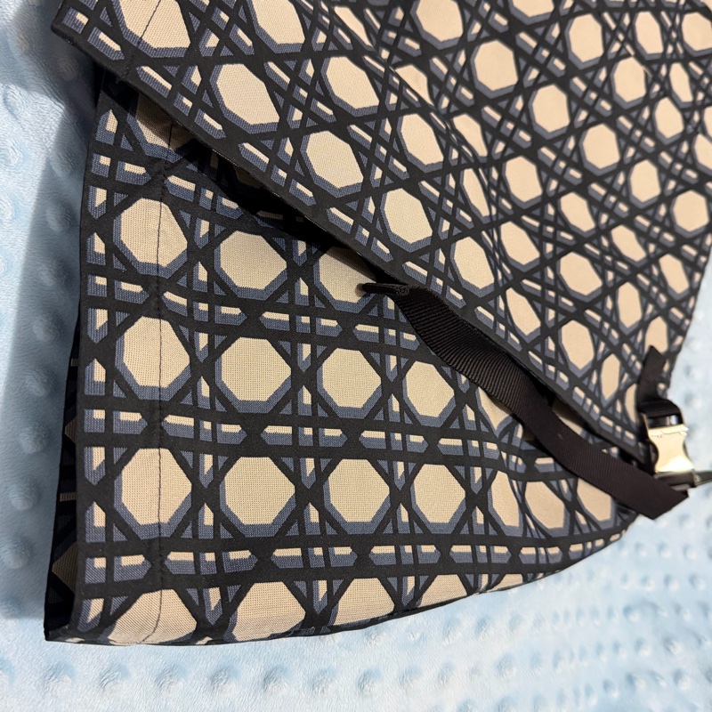 Dior 大籐格紋褲裙-7