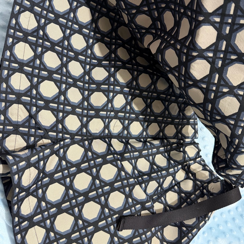 Dior 大籐格紋褲裙-9