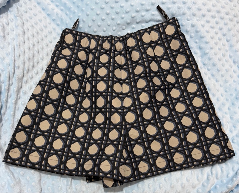 Dior 大籐格紋褲裙-1