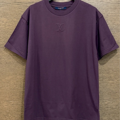 LV 紫色浮雕短袖