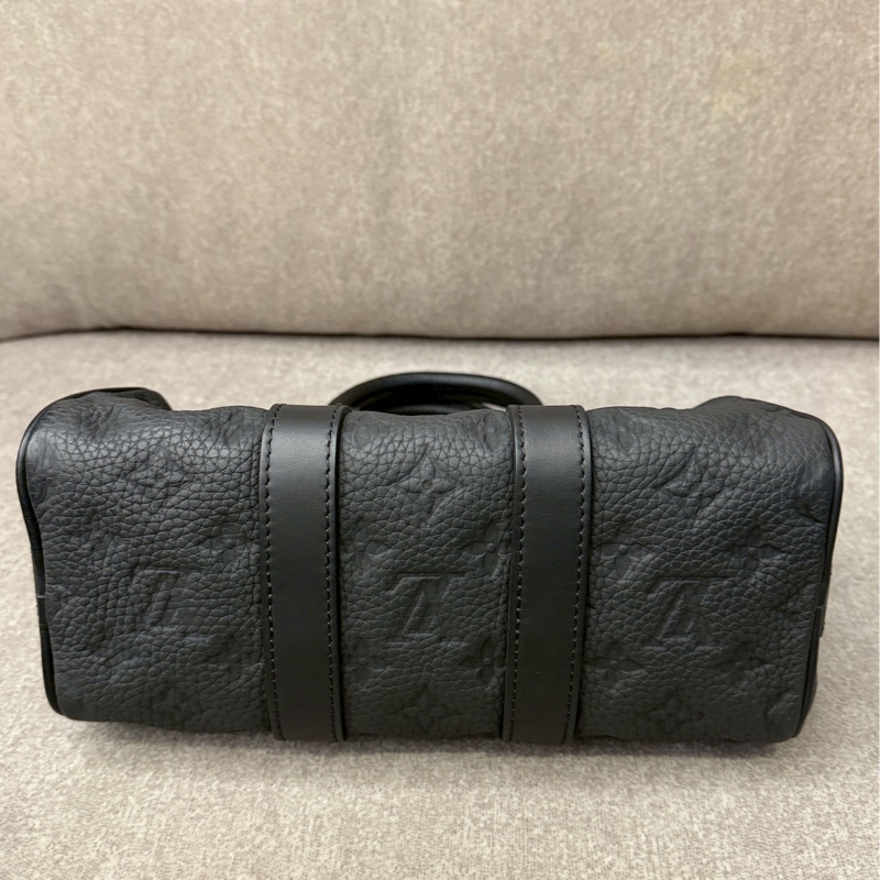 LV keepall25黑壓紋-3