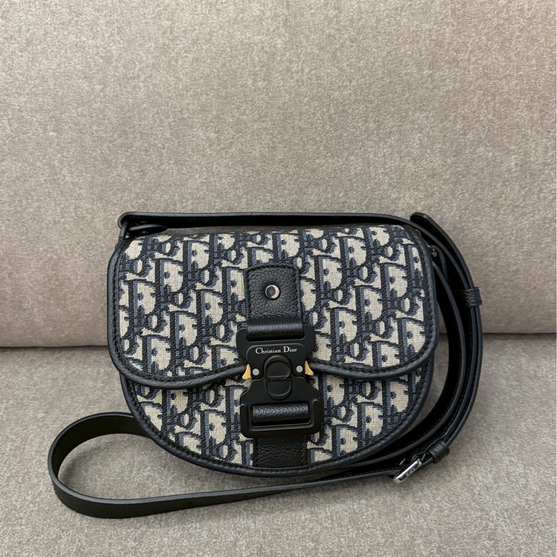 DIOR saddle馬鞍圓側背包-0