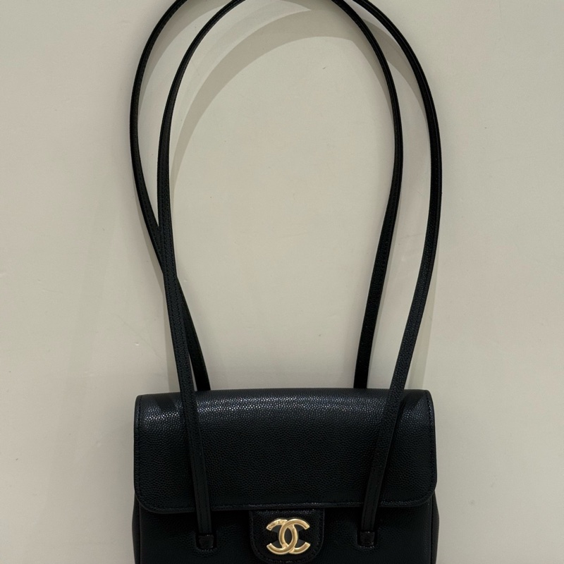 全新有票❤️Chanel 香奈兒 最新爆款Preppy coco mini手袋黑色-0