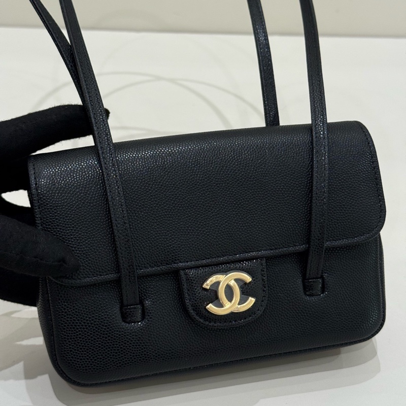 全新有票❤️Chanel 香奈兒 最新爆款Preppy coco mini手袋黑色-3