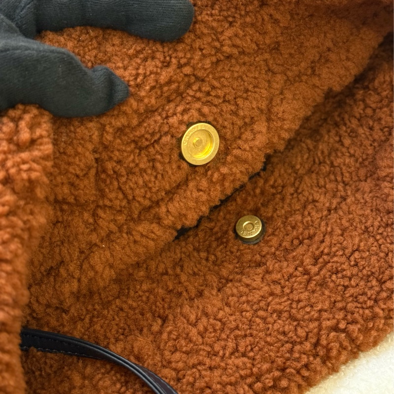 (台灣購證🇹🇼全配）Chanel 22Bag泰迪熊🧸羊羔绒中號✨最新晶片款-9