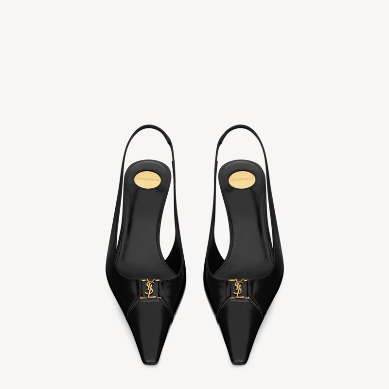 Saint Laurent 女士 BABYLONE BRETEUIL 露跟高跟鞋35 36 36.5 37 37.5 38 38.5 39 39.5 40 40.5 41 42碼跟高: 7.5cm-0