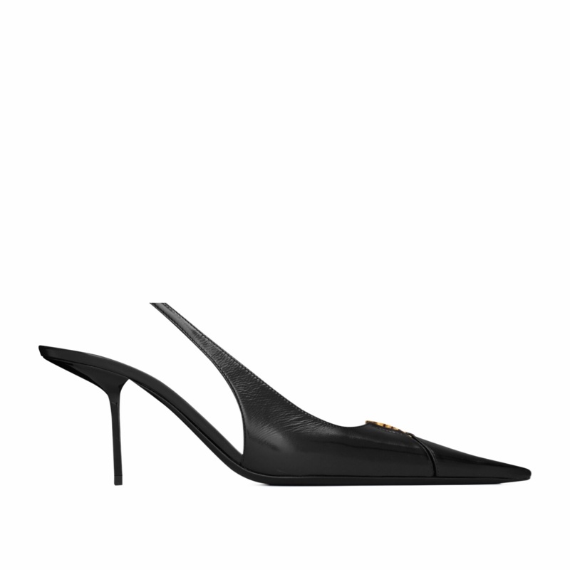 Saint Laurent 女士 BABYLONE BRETEUIL 露跟高跟鞋35 36 36.5 37 37.5 38 38.5 39 39.5 40 40.5 41 42碼跟高: 7.5cm-2