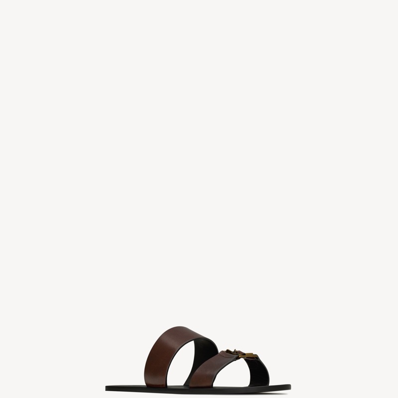 Saint Laurent 男士 BABYLONE拖鞋39 40 40.5 41 41.5 42 42.5 43 43.5 44 45 46碼-1