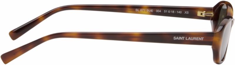 Saint Laurent 女士 全框太陽鏡均碼碼橋寬: 1.8cm; 鏡腿長: 14cm-3