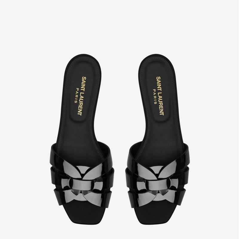 Saint Laurent 女士 tribute 拖鞋35 35.5 36 36.5 37 37.5 38 38.5 39 39.5 40 40.5 41碼-0