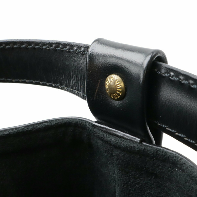 路易威登 Epi Randonne PM 黑色皮革單背包 (Noir) M52352-7