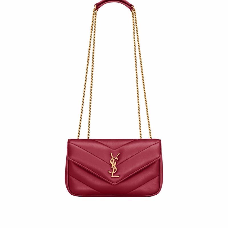 Saint Laurent 女士 LOULOU MINI 單肩包均碼碼MINI、20cm*5cm*12cm-0