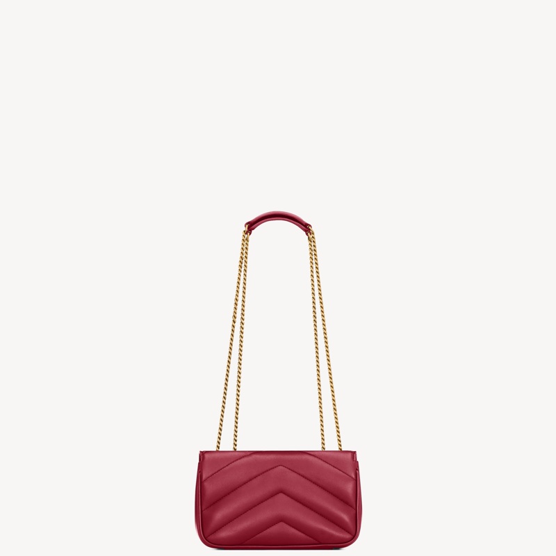 Saint Laurent 女士 LOULOU MINI 單肩包均碼碼MINI、20cm*5cm*12cm-5