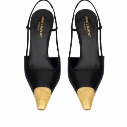 Saint Laurent 女士 JEANNE 露跟高跟涼鞋34 35 35.5 36 36.5 37 37.5 38 38.5 39 39.5 40 40.5 41 41.5 42碼跟高: 11cm-1