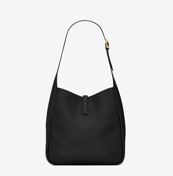 Saint Laurent 女士 小號 LE 5 À 7 柔軟小粒面皮革單肩包均碼碼小號、23cm*8.5cm*22cm-2