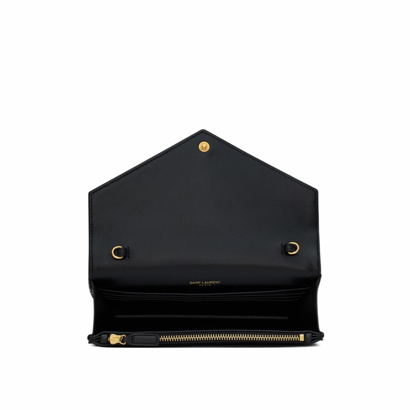 Saint Laurent 女士 CASSANDRE 信封鏈條錢包均碼碼19cm*3.5cm*12.5cm-2