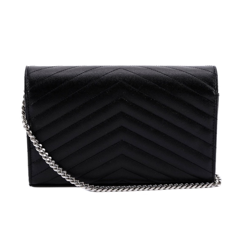 Saint Laurent 女士 CASSANDRE徽標鏈條單肩包均碼碼常規、22.5cm*4cm*14cm-1