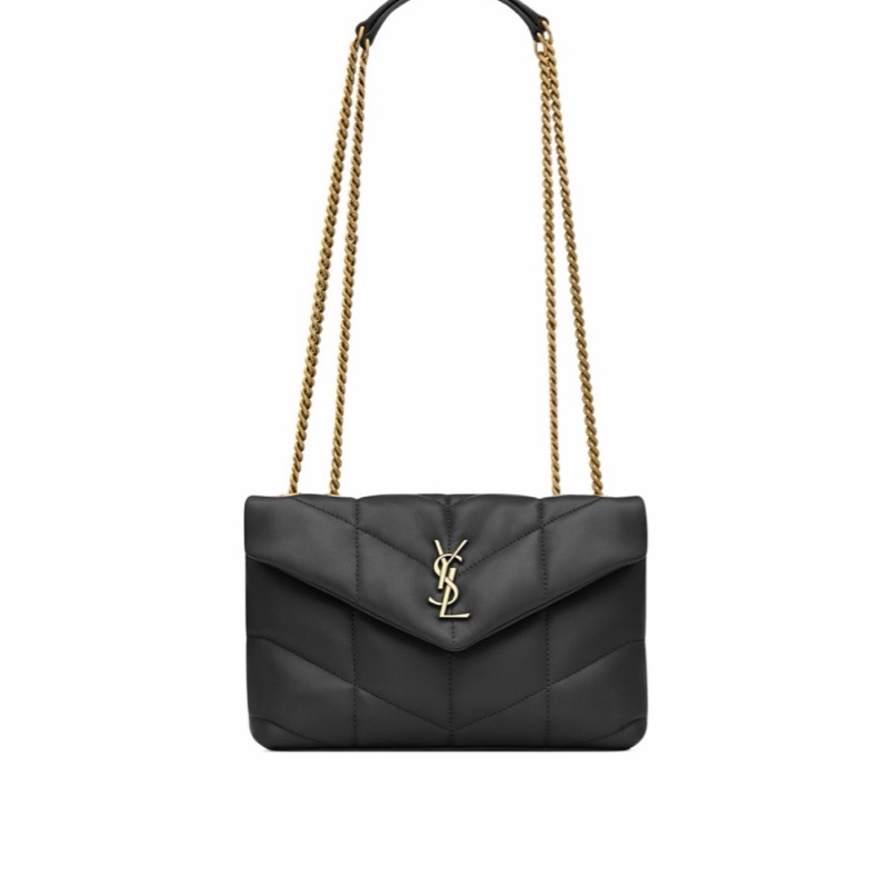 Saint Laurent 女士 PUFFER迷你絎縫斜挎包均碼碼MINI、23cm*8.5cm*15.5cm-0