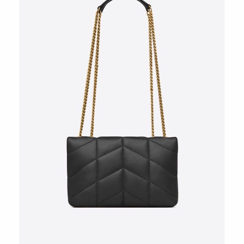 Saint Laurent 女士 PUFFER迷你絎縫斜挎包均碼碼MINI、23cm*8.5cm*15.5cm-1