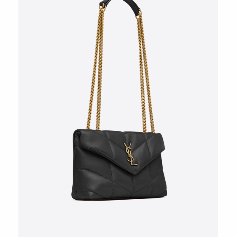Saint Laurent 女士 PUFFER迷你絎縫斜挎包均碼碼MINI、23cm*8.5cm*15.5cm-4