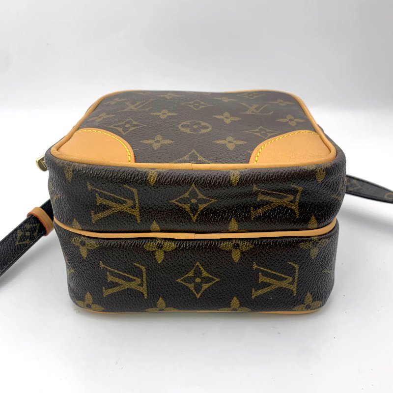 Louis Vuitton 老花雙層相機包，LV經典包，路易威登，麻將包，側背包，斜背包，二手真品，正品，現貨，免運-19