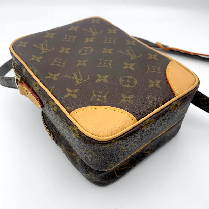 Louis Vuitton 老花雙層相機包，LV經典包，路易威登，麻將包，側背包，斜背包，二手真品，正品，現貨，免運-24