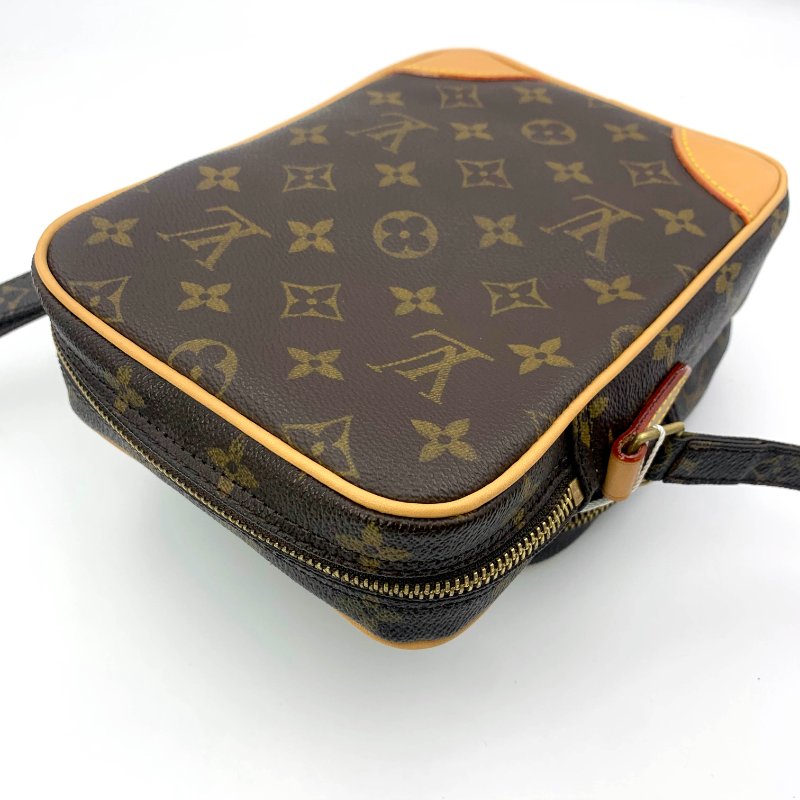 Louis Vuitton 老花雙層相機包，LV經典包，路易威登，麻將包，側背包，斜背包，二手真品，正品，現貨，免運-27