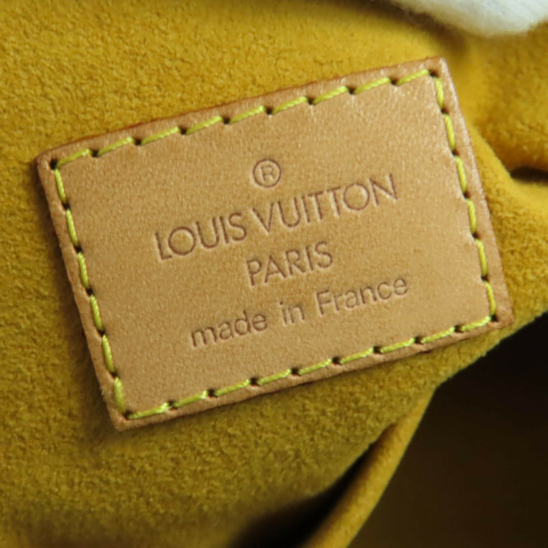 路易威登 M95049 Monogram Denim Baggy PM 手提包,藍色,附防塵袋,法國製造,女士款-10