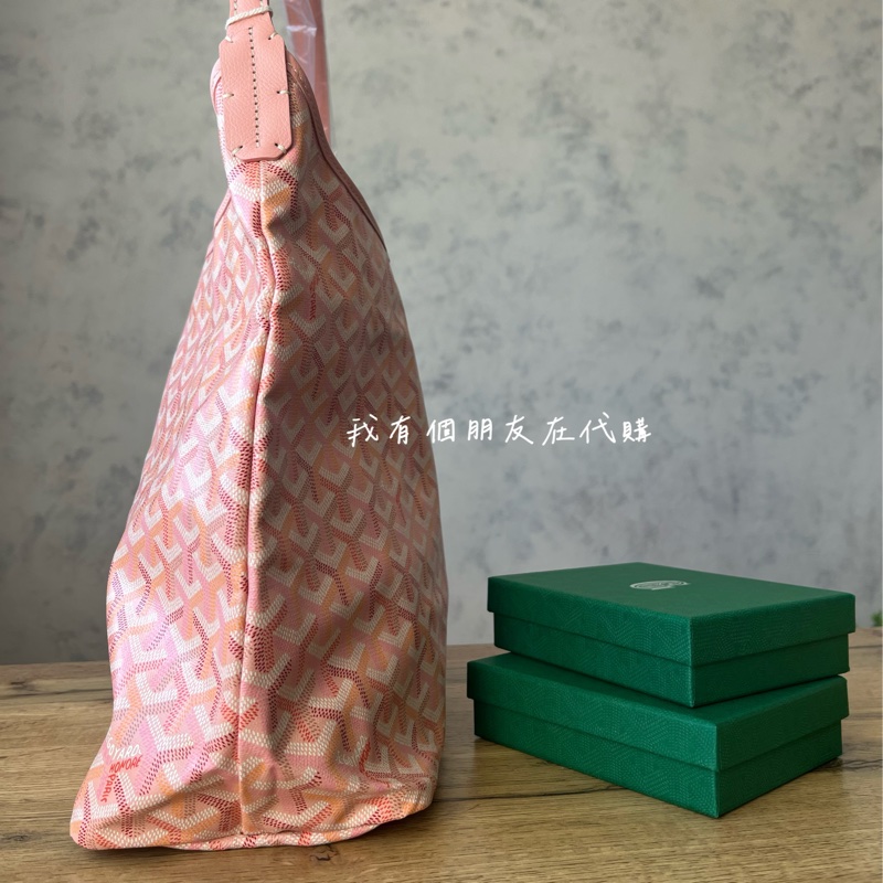 《我有個朋友在代購》Goyard限量粉色Hobo包-2