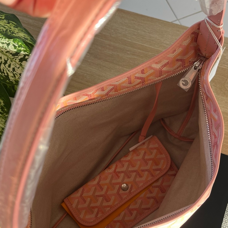 《我有個朋友在代購》Goyard限量粉色Hobo包-6