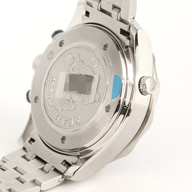 歐米茄海馬系列300公尺潛水錶GMT計時碼錶 212.30.44.52.03.001 不鏽鋼自動腕錶-5