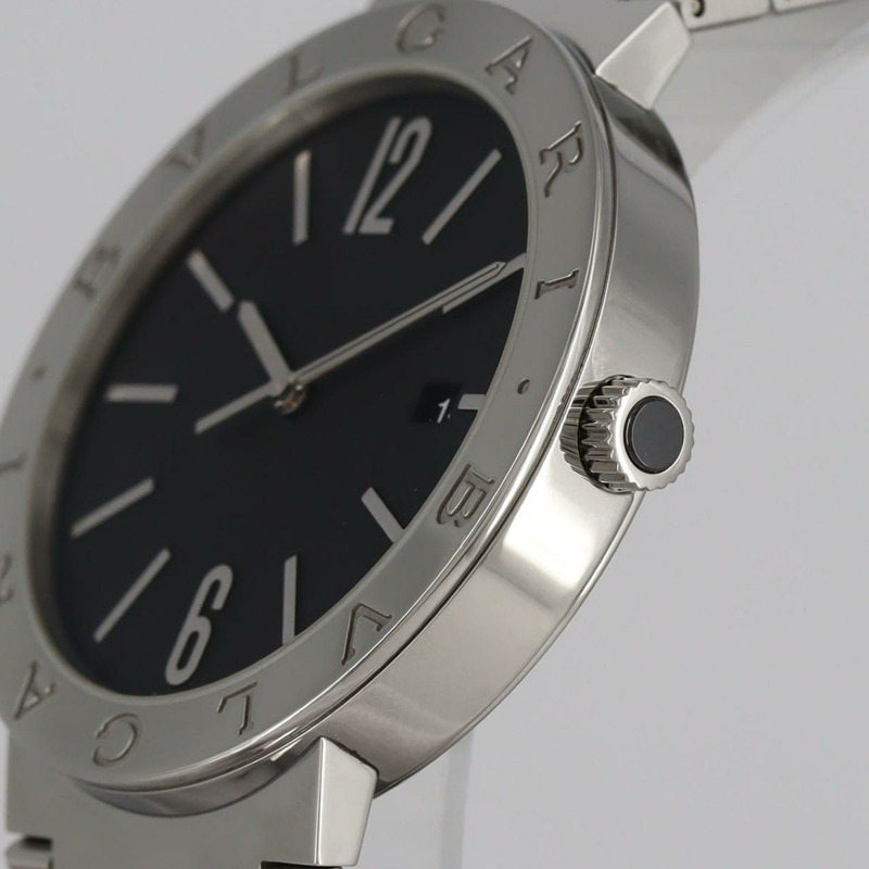 寶格麗 BB41S 102928 不鏽鋼自動腕錶-2