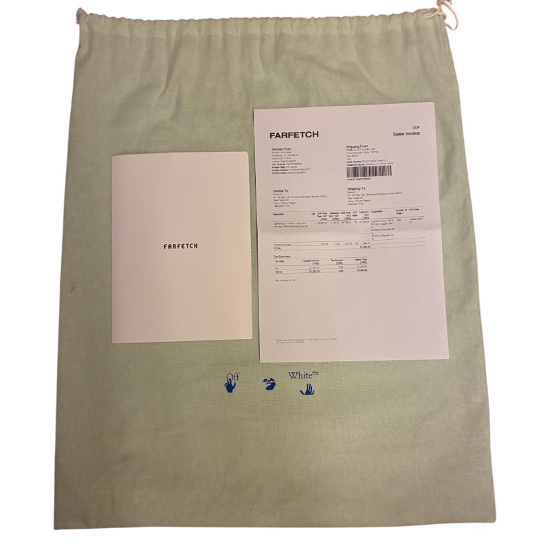 Off-White™ 黑色漆皮大容量硬底手提包/斜跨包 (34x23x14) 可放筆電iPad 不下垂 醒目LOGO 工業風背帶(108cm) Binder Clip 繫繩 個性時尚 百搭實用-20