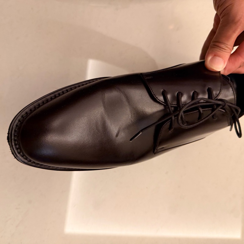 YSL Saint Laurent 男士小牛皮皮鞋-10