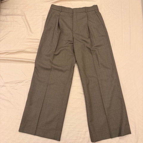 YSL saint laurent 羊毛西裝長褲