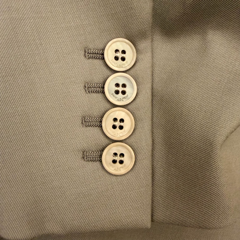 YSL Saint Laurent 山羊絨西裝外套-8