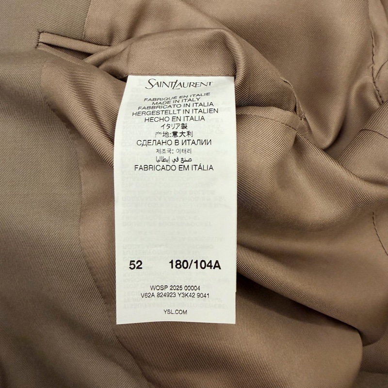 YSL Saint Laurent 山羊絨西裝外套-9