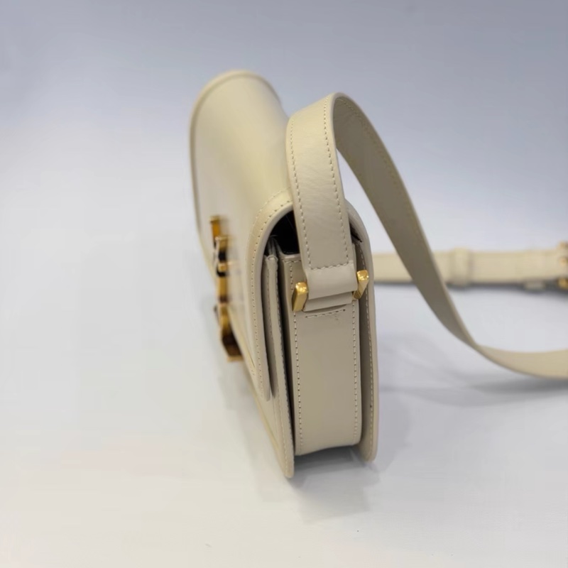 YSL 白金光面牛皮豆腐包小號 Solferino-2