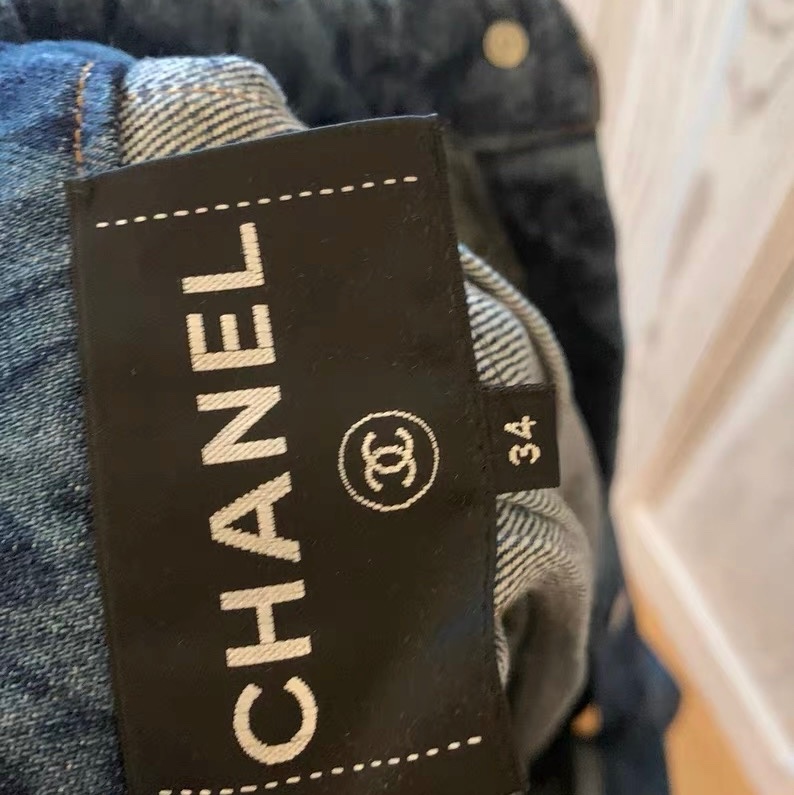 Chanel套裝衣服34碼,褲子36碼-4